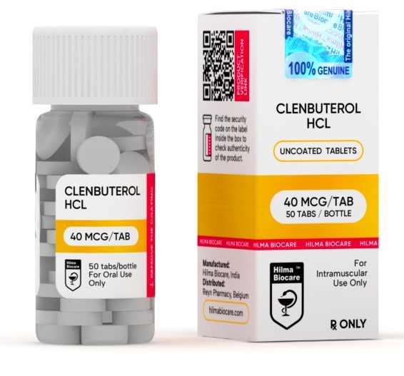 Buy CLENBUTEROL (Clenbuterol Hydrochloride)  - Hilma Biocare